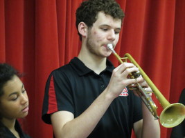 MHS Jazz Band Visits Southeast School